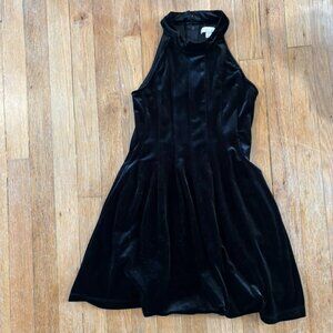 GB GIRLS | Black Velvet Dress